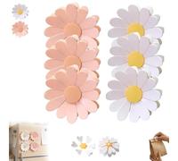 Clip De Comida Magnético En Forma De Cereza, Clips De Bolsa De Flor De Margarita, Clips De Bolsa Magnética De Flor De Cereza 3D, Diseño De FLO-r Linda, Diseño Magnético Fuerte (6 pcs-Mixed)