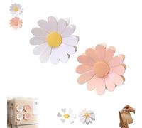 Clip De Comida Magnético En Forma De Cereza, Clips De Bolsa De Flor De Margarita, Clips De Bolsa Magnética De Flor De Cereza 3D, Diseño De FLO-r Linda, Diseño Magnético Fuerte b)