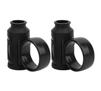 Clip de Control de Baquetas de Tambor, Abrazadera de Baquetas Portátil, Diseño Estándar, Silicona ABS, Buena Combinación para Tocar(negro)