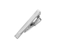 Clip de corbata de hierro simple para hombre, cierre de corbata clásico coreano de estilo OL, regalo diario de negocios y boda, talla única, Madera de agar, No es una piedra preciosa