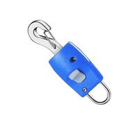 Clip de cuello de perro, clip de seguridad para collar de perro, conexiones de correa resistentes a fugas, fácil de reutilizar, reservas para mascotas para el parque de jardín al aire libre al aire