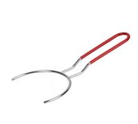 Clip de cuenco de acero inoxidable, resistente al calor, agarre antiquemaduras para platos calientes, herramienta de cocina antideslizante para microondas y horno