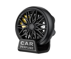 Clip de desraqueo de aire automotriz - Escritor de aire de borde de rueda, difusor de perfume para automóviles, clip de ventilación | Elegante clip de de aire para automóvil con diseño de cubo
