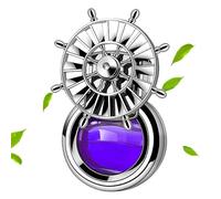 Clip de difusor de coche giratorio, Clip de ventilación de coche giratorio, Clip de difusor de coche en forma de timón para ambientador de coche, ambientador de coche, cómodo difusor de fragancia p