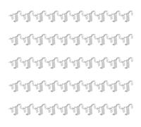 Clip de drenaje de panel fotovoltaico de fijación automática de acero inoxidable para una eliminación eficiente del agua y los desechos compactos, clip de alto drenaje