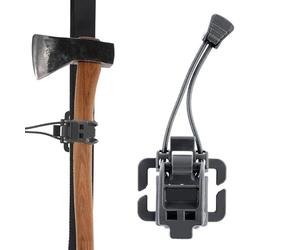 Clip de equipamiento de casillero, Clips de fijación versátiles para mochila de la pala de ingeniería Pinza de piolet Accesorios de senderismo para torniquete bastones de caminar