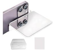 Clip de espejo para cámara de teléfono inteligente, lente reflectante de vidrio HD, accesorio de foto para teléfono, reflector ajustable, creador de contenido de video para selfie, kit de filmación