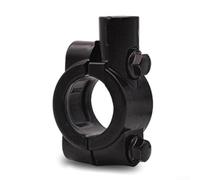 Clip de espejo retrovisor para bicicletas (negro, 10 mm)