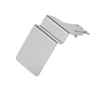 Clip de fijación ajustable para cajones, acero inoxidable, cabeza de 2 mm de grosor, reforzado para instalación de armarios y muebles, bricolaje y uso profesional (pieza de arco pequeña)