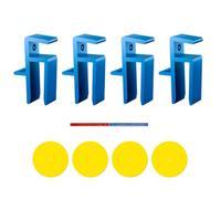 Clip De Fijación Para Estantes,Abrazaderas Extraíbles De 4 Partes,Cierre Fijo Clip Herramientas Para Carpintería - Mantenimiento De Reparación De Montaje Y Reemplazo De Muebles De Armario