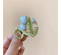 Clip de flor de lirio de la orquídea, Clip grande en la parte posterior de la cabeza, horquilla for niña, pinza for el pelo, cabeza(TS-3139-11)