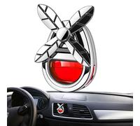 Clip de fragancia para ventilación de coche, clip de fragancia giratorio para automóvil, elegante temperamento decoración interior del vehículo para RV, coche pequeño, sedán, SUV