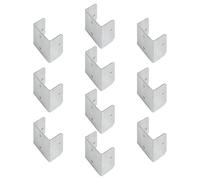 Clip De Galvanizado Resistencia Accesorio Seguro Para Panel A Prueba Sujetadores Metálicos Varios Tamaños Que No Se Erosionan Hogar Clip Hardware No