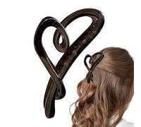 Clip De Garra De Corazón - Clip De Garra Lindo De 12x5x5 Cm Abrazadera En Formas De Corazón, Clipss De Garrass De Pelo Elegante Con Formass De Amor | Pinzas Para El Cabello