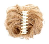 Clip de garra de moño para mujer, moño de pelo desordenado, pieza de pelo ondulado y rizado, extensiones de cola de caballo de moño, extensiones de cabello sintéticas despeinadas, postizo para moño