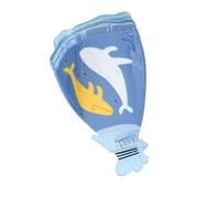 Clip de garra de pelo de pescado, clip grande, garra para el pelo, pinza elegante, ancha, horquilla fuerte para niñas, horquilla dulce azul marino