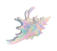 Clip de garra para el cabello Conch - Clips lindos para la evaluación | Sombrero antideslizante con construcción resistente para ducha de cabello, natación, todos los días, verano, vacaciones