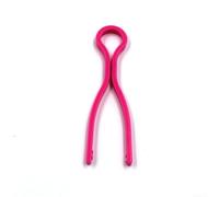 Clip de hilo de coser, 20 unidades, estante de almacenamiento, abrazadera de bobina de plástico, organizador de hilo de coser para bordado, acolchado, carrete de hilo (rosa)