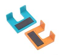 Clip de instalación de bisagra magnética de alta resistencia para una alineación precisa de 2 mm, accesorio de montaje ABS grueso compatible con el 99% de las bisagras de carpintería (C)