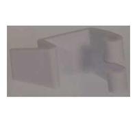 Clip de jaula de plástico, grande, blanco