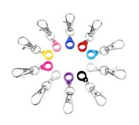 Clip de langostas de acero inoxidable con base de silicona suave que se fija a cuadernos, carpetas o bolsas, clip de silicona portátil para lápices y bolígrafos