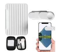 Clip de lente de espejo para teléfono móvil, accesorio de reflector de fotografía portátil, herramienta creativa de efecto de cámara móvil | Accesorios de mejora de selfies compactos para influencers