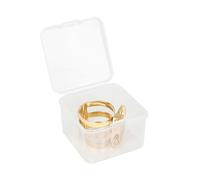 Clip de ligadura para saxofón Boquilla de saxofón Anillos de clic Ligadura Fijación Piezas de instrumento de viento Abrazadera de cabeza de flauta fácil de usar