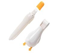 Clip de limpieza multifunción, soporte montado en la pared, diseño de pato con agarre resistente, organizador de fregona para fregadero, baño, herramienta de orden del hogar, accesorio de cocina y bañ