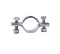 clip de manguera de acero inoxidable espinoso, Soporte de tubo, soporte suspensión acero inoxidable, abrazadera, Clip, ajuste OD 15-219mm(Fit 45-48mm OD Tube)