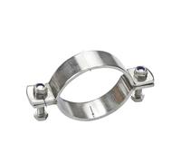 clip de manguera de acero inoxidable espinoso, Soporte for tubos de acero inoxidable, varios tamaños, 26 piezas(2pcs 127-133.0mm)