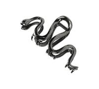Clip de metal con forma de serpiente, clip de tiburón, gran agarre para cola de caballo, accesorios Q1D1, accesorios para Corea del Sur, exquisito
