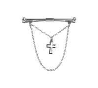 Clip de metal para evitar la exposición, hebilla para el cuello, alfileres de corbata, unisex, no lesiones, ropa para hombre, camisa y barra, As show, Metales no preciosos, Ágata