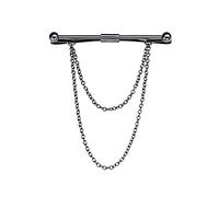 Clip de metal para evitar la exposición, hebilla para el cuello, alfileres de corbata, unisex, no lesiones, ropa para hombre, camisa y barra, As show, Metales no preciosos, Ágata