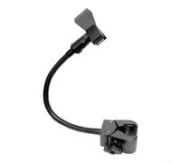 Clip de micrófono ajustable de fácil configuración con rotación de 360 grados para teléfonos y tabletas, soporte de expansión flexible para trípode y escritorio (clip de micrófono B)