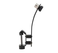 Clip de Micrófono de Tambor de Aleación de Aluminio, Abrazadera de Montaje de Micrófono de Ajustable para Batería de 10-30 Mm, Tamaño de Rosca Superior de 3/8 pulg., Tamaño de