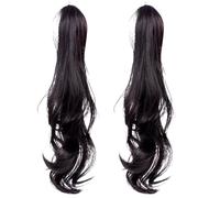 Clip De Mirada Natural La Extensión La Caballo Del Sintético En Pelucas Rizadas Largas Para Las Mujeres Rizadas Largas Adentro