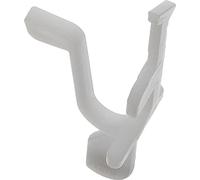 Clip de moldura para cinturón de caja en bolsa para vehículos Renault/Scenic II, blanco, juego de 4