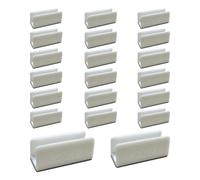 Clip de montaje Govee H10D1000 para Neon Rope Light 2, blanco, 20 piezas