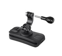 Clip de montaje multidireccional para correa de mochila, clip de cámara, fotografía al aire libre, para correa de 0,5 a 10 mm de grosor, uso de equipo de fotografía al aire libre