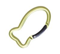 Clip de mosquetón de bloqueo, clip de carabina resistente, clip de carabiner ligero para llaves, gancho de carabinero, accesorios de aleación de aluminio, accesorios de camping, anillos de llave de