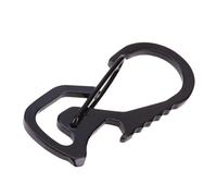 Clip De Mosquetón De Bloqueo: Ligero Con Resorte, Abridor De Botellas Con Gancho Para Llavero, Diseño De Seguridad Con Bloqueo Automático | Mosquetón Multiusos Para Mascotas Correas Llaveros Bolsas De