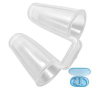 Clip de nariz de silicona antiasfixia | Tapón para nariz Snorkeling Buceo | Accesorio para deportes acuáticos Piscina Playa Viajes | Ajuste suave y cómodo | Protección para el al