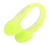 Clip de Nariz para Natación Impermeable, Gel de Sílice Suave, Protector de Tapón Nasal para Surf para Principiantes, Material de Silicona y PC (Yellow)