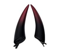 Clip de oreja de cuerno de diablo 3D para Halloween, cosplay, horquilla para el pelo, accesorios para disfraz de fiesta, accesorios para la cabeza