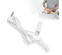 Clip de Oreja de Electrodo, Clip de Oreja Decenas, Cable de Alambre TENS de 3,5 Mm Clip de Oreja de Cable de Electrodo para Unidad TENS Máquina de Fisioterapia
