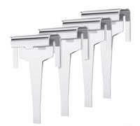 Clip de orificio de drenaje de descongelación del evaporador, paquete de 4, abrazadera de tubo de drenaje de repuesto para modelos de refrigerador Samsung, fácil instalación (DA61-06796A, 4 piezas)