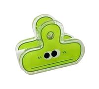 Clip de papel acrílico de ojos de dibujos animados para tablero de dibujo de documentos de 45 mm de largo, abrazadera de archivo para bolsa de alimentos, clips acrílicos para álbumes de recortes y