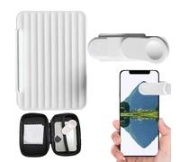 Clip de para cámara de teléfono, Juego de Reflejo Ajustable para Smartphone, para fotografía, videografía y vlogging, Accesorio Universal de Clip móvil, Selfie y Reflector de Espejo para Fotos