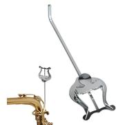 Clip de partitura de lira de trompeta, trompeta que marzo Lyre Clip - Metal Lyre Music Sheet Clip | Clamp de puntuación musical portátil, accesorios de carpeta de instrumentos