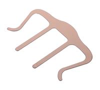 Clip de Partitura de Piano Metálico 9x7x0,2cm para Partituras Navidad | Sujeción Ligera y Estable, Compatible Varios Libros, Recetarios y Fundas Protectoras, Bordes Suaves